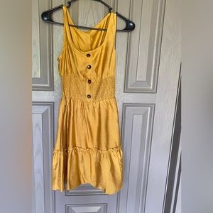 Mustard yellow dress size 4